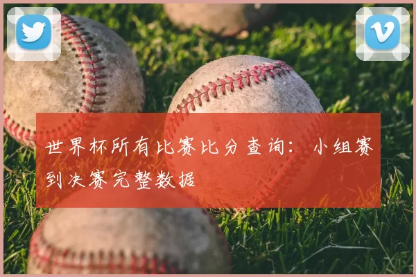 世界杯所有比赛比分查询:小组赛到决赛完整数据