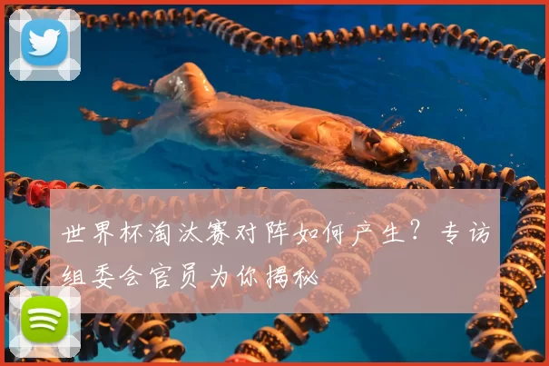 世界杯淘汰赛对阵如何产生?专访组委会官员为你揭秘