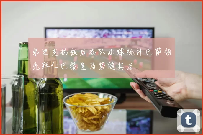 弗里克执教后各队进球统计巴萨领先拜仁巴黎皇马紧随其后